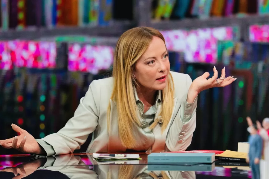 Il Presidente del Consiglio, Giorgia Meloni, ospite al programma televisivo di approfondimento quotidiano in onda su Rete 4 10 Minuti condotto dal giornalista Nicola Porro, a Roma (Italia) 29 giugno 2026 (Foto Filippo Attili/Palazzo Chigi/LaPresse)

DISTRIBUTION FREE OF CHARGE – NOT FOR SALE – Obbligatorio citare la fonte LaPresse/Palazzo Chigi/Filippo Attili