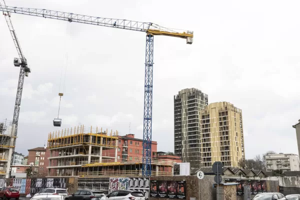 Cantieri di Park Towers. Milano, 13 marzo . Milano, 13 marzo 2025. Photo by Claudia Vanacore/LaPresse Cantieri di Park Towers. Milano, 13 marzo . Milano, 13 marzo 2025. Photo by Claudia Vanacore/LaPresse