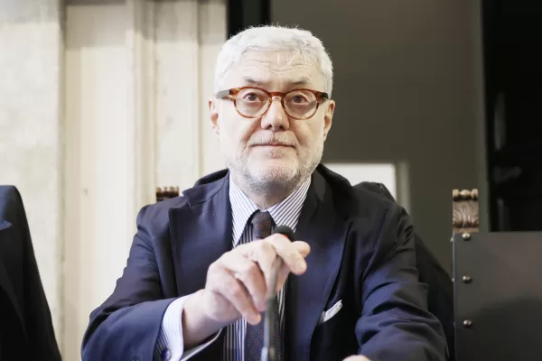 Giovanni Melillo Procuratore Nazionale Antimafia  alla presentazione dell’indice di percezione della corruzione  organizzato da Transparency Italia — Roma—Italia —Martedì 10 Febbraio  2026 – Politica – (foto di Cecilia Fabiano/ LaPresse) 
 Giovanni Melillo, National Anti-Mafia Prosecutor at the presentation of the Corruption Perception Index organized by Transparency Italia— Rome—Italy Tuesday  February 10 , 2026 – Politics  – (photo by Cecilia Fabiano/LaPresse)