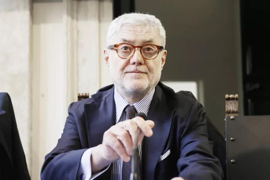 Giovanni Melillo Procuratore Nazionale Antimafia  alla presentazione dell’indice di percezione della corruzione  organizzato da Transparency Italia — Roma—Italia —Martedì 10 Febbraio  2026 – Politica – (foto di Cecilia Fabiano/ LaPresse) 
 Giovanni Melillo, National Anti-Mafia Prosecutor at the presentation of the Corruption Perception Index organized by Transparency Italia— Rome—Italy Tuesday  February 10 , 2026 – Politics  – (photo by Cecilia Fabiano/LaPresse)
