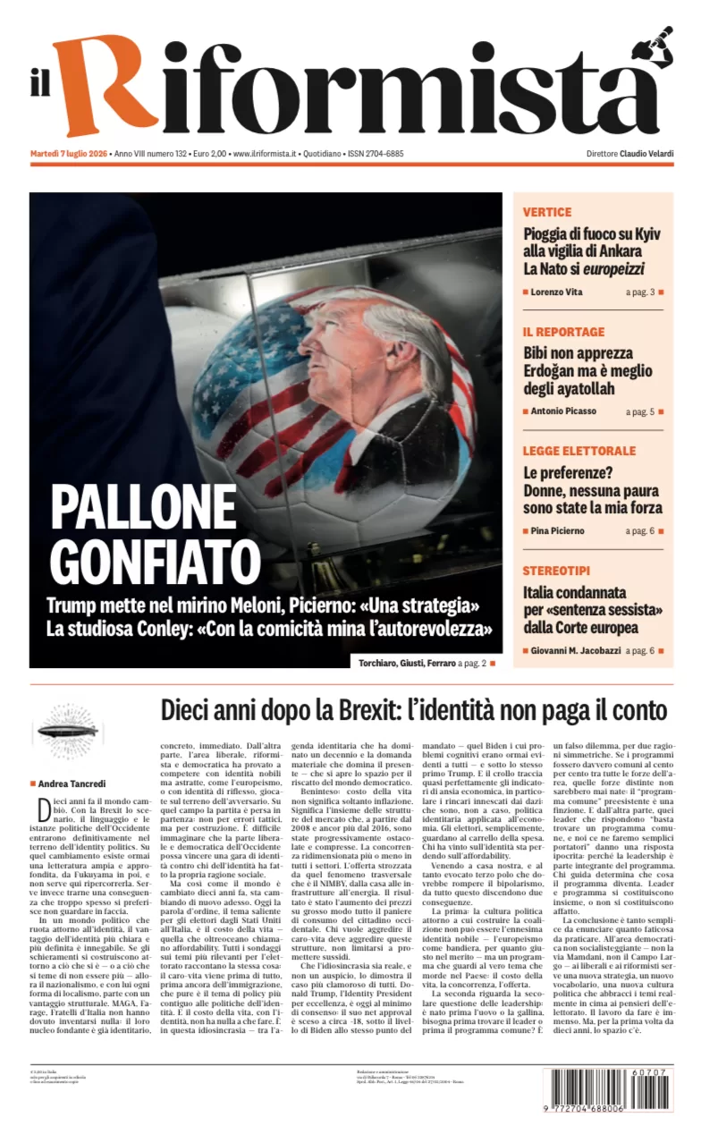 Quotidiano del 7 Luglio 2026