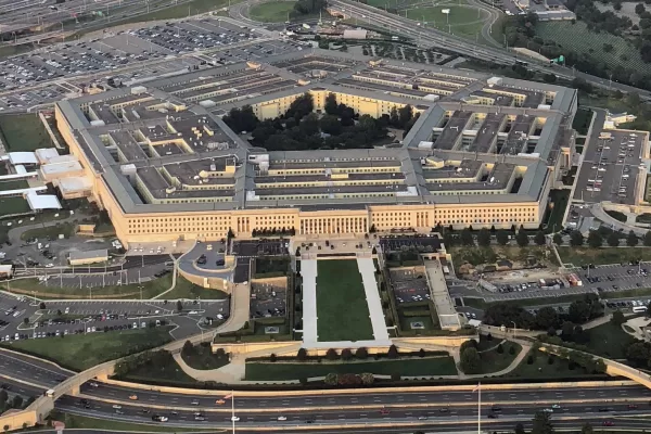PENTAGONO SEDE DIPARTIMENTO DELLA DIFESA USA DIPARTIMENTO DELLA GUERRA