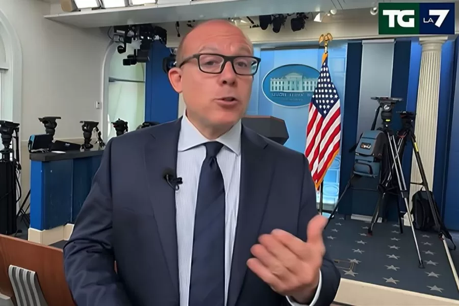 Daniele Compatangelo era unico: uno dei soli cinque giornalisti ad avere il numero di Trump