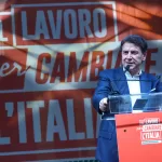 NAPLES – July 8, 2026, Piazza del Gesù – “Together to Change Italy,” an initiative featuring Elly Schlein, Giuseppe Conte, Angelo Bonelli, Nicola Fratoianni, Gaetano Manfredi, and Roberto Fico.
In the pics: Giuseppe Conte,
(Photo by Alessandro Garofalo/LaPresse)