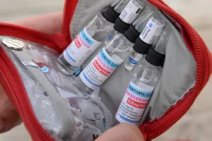 Das Medikament «Fentanyl» ist am 03.06.2016 in Leonberg (Baden-Württemberg) in der Medikamententasche des Rettungshelikopters Christoph 41 der DRF Luftrettung zu sehen. Photo by: Franziska Kraufmann/picture-alliance/dpa/AP Images Das Medikament «Fentanyl» ist am 03.06.2016 in Leonberg (Baden-Württemberg) in der Medikamententasche des Rettungshelikopters Christoph 41 der DRF Luftrettung zu sehen. Photo by: Franziska Kraufmann/picture-alliance/dpa/AP Images