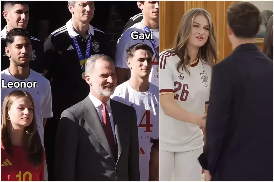 Gavi e Leonor, figlia di Re Felipe. L’incontro dopo il trionfo ai Mondiali e le voci sul flirt passato: “Nello spogliatoio lo chiamano il principino”