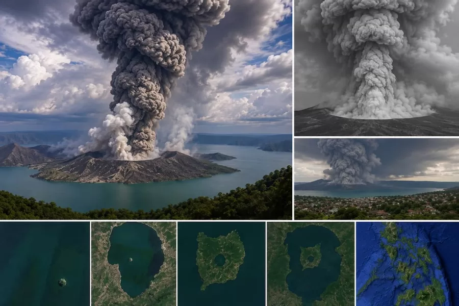 Il vulcano Taal torna a eruttare: il confronto con i Campi Flegrei