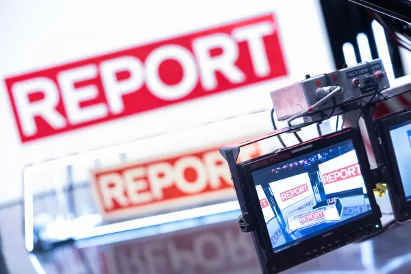 studi della trasmissione di RAI 3 ‘Report’. Roma Venerdì 23 Gennaio 2026 (foto Mauro Scrobogna / LaPresse)
the studios of the RAI 3 program Report. Rome on Friday January 23 2026. (Photo by Mauro Scrobogna / LaPresse) studi della trasmissione di RAI 3 ‘Report’. Roma Venerdì 23 Gennaio 2026 (foto Mauro Scrobogna / LaPresse)
the studios of the RAI 3 program Report. Rome on Friday January 23 2026. (Photo by Mauro Scrobogna / LaPresse)