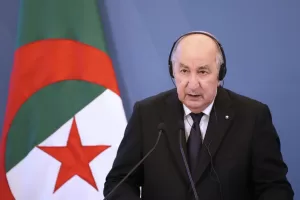 Algeria’s President Abdelmadjid Tebboune during his meeting with Italian Premier Giorgia Meloni at Villa Pamphilj in Rome, Wednesday, July 23, 2025. (AP Photo/Gregorio Borgia) 


Associated Press / LaPresse
Only italy and spain 


Associated Press / LaPresse
Only italy and spain
