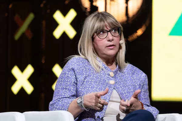 Daniela Fumarola CISL ospite della trasmissione televisiva ‘Sky Tg24 Live in Roma 2026’. Roma Giovedì 07 Maggio 2026  (photo by Mauro Scrobogna / LaPresse)

Daniela Fumarola CISL guest on the television show ‘Sky Tg24 Live in Roma 2026’. Rome Thursday May 07 2026  (photo by Mauro Scrobogna / LaPresse)