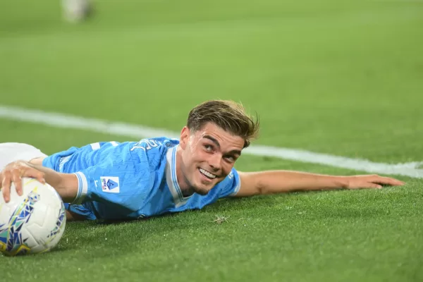 Napolis Miguel Gutierrez during the Serie A soccer match between Napoli and Bologna at the Diego Armando Maradona Stadium in Naples, southern italy – Monday , May 11, 2026. Sport – Soccer .
(Photo by Alessandro Garofalo/LaPresse) Napolis Miguel Gutierrez during the Serie A soccer match between Napoli and Bologna at the Diego Armando Maradona Stadium in Naples, southern italy – Monday , May 11, 2026. Sport – Soccer .
(Photo by Alessandro Garofalo/LaPresse)