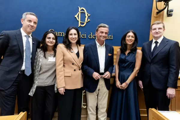 Marco Lombardo AZ, Federica Valcauda, Europa Radicale, Federica Onori AZ, il segretario di Azione Carlo Calenda, la vicepresidente del Parlamento europeo Pina Picierno, fondatrice di Spazio Pubblico, lAmbasciatore di Ucraina Ihor Brusylo, in occasione della conferenza stampa sulla proposta di legge Stop alla propaganda russa in Italia. Camera dei deputati a Roma, Lunedì, 20 Luglio 2026 (photo by Mauro Scrobogna / LaPresse)
Marco Lombardo AZ, Federica Valcauda, ??Europa Radicale, Federica Onori AZ, the secretary of Azione Carlo Calenda, the vice-president of the European Parliament Pina Picierno, founder of Spazio Pubblico, the Ambassador of Ukraine Ihor Brusylo, at the press conference on the proposed law “Stop Russian propaganda in Italy. Chamber of Deputies in Rome, Monday, July 20 2026 (photo by Mauro Scrobogna / LaPresse) Marco Lombardo AZ, Federica Valcauda, Europa Radicale, Federica Onori AZ, il segretario di Azione Carlo Calenda, la vicepresidente del Parlamento europeo Pina Picierno, fondatrice di Spazio Pubblico, lAmbasciatore di Ucraina Ihor Brusylo, in occasione della conferenza stampa sulla proposta di legge Stop alla propaganda russa in Italia. Camera dei deputati a Roma, Lunedì, 20 Luglio 2026 (photo by Mauro Scrobogna / LaPresse)
Marco Lombardo AZ, Federica Valcauda, ??Europa Radicale, Federica Onori AZ, the secretary of Azione Carlo Calenda, the vice-president of the European Parliament Pina Picierno, founder of Spazio Pubblico, the Ambassador of Ukraine Ihor Brusylo, at the press conference on the proposed law “Stop Russian propaganda in Italy. Chamber of Deputies in Rome, Monday, July 20 2026 (photo by Mauro Scrobogna / LaPresse)