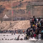 Migrants return to Morocco from the Spanish enclave of Ceuta, Friday, July 31, 2026. (AP Photo/Antonio Sempere)





Associate Press/ LaPresse
Only Italy and Spain