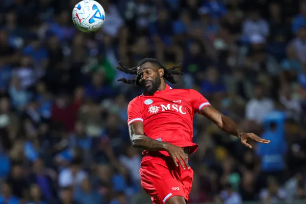 Napolis Andre-Frank Zambo Anguissa during the friendly match Napoli and Aris Salonicco at the Teofilo Patini Stadium in Castel Di Sangro, Central Southern Italy – Tuesday, August 12 , 2026. Sport – Soccer .
(Photo by Alessandro Garofalo/LaPresse) Napolis Andre-Frank Zambo Anguissa during the friendly match Napoli and Aris Salonicco at the Teofilo Patini Stadium in Castel Di Sangro, Central Southern Italy – Tuesday, August 12 , 2026. Sport – Soccer .
(Photo by Alessandro Garofalo/LaPresse)
