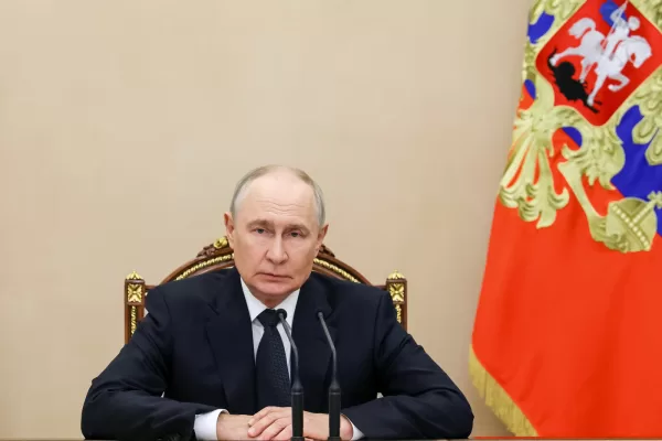 Russian President Vladimir Putin chairs the Security Council meeting in Moscow, Friday, Aug. 21, 2026. (Mikhail Metzel, Sputnik, Kremlin Pool Photo via AP)





Associate Press/ LaPresse
Only Italy and Spain