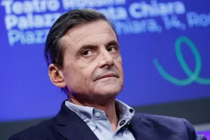 Il leader di Azione Carlo Calenda durante l’iniziativa “Idee per Roma”, Roma, Lunedì 1 Dicembre 2025 (Foto Roberto Monaldo / LaPresse)
Azione party leader Carlo Calenda during the “Ideas for Rome” initiative, Rome, Monday, December 1, 2025 (Photo by Roberto Monaldo / LaPresse) Il leader di Azione Carlo Calenda durante l’iniziativa “Idee per Roma”, Roma, Lunedì 1 Dicembre 2025 (Foto Roberto Monaldo / LaPresse)
Azione party leader Carlo Calenda during the “Ideas for Rome” initiative, Rome, Monday, December 1, 2025 (Photo by Roberto Monaldo / LaPresse)