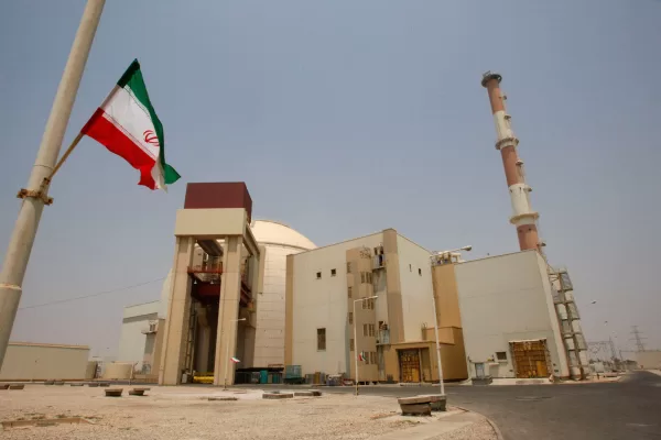 FILE – An Iranian flag flutters in front of the reactor building of the Bushehr nuclear power plant, just outside the southern city of Bushehr, Iran, Aug. 21, 2010. (AP Photo/Vahid Salemi, File) 


Associated Press / LaPresse
Onlly italy and spain