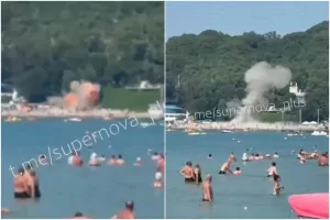 Guerra Russia-Ucraina, il video del drone di Kiev (abbattuto dalla contraerea di Putin) che esplode in spiaggia: la fuga dal mare e le vittime Guerra Russia-Ucraina, il video del drone di Kiev (abbattuto dalla contraerea di Putin) che esplode in spiaggia: la fuga dal mare e le vittime