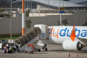 Passengers embark on a FlyDubai aircraft at Ben Gurion International Airport, near Tel Aviv, Israel, Wednesday, Sept. 30, 2026. (AP Photo/Ariel Schalit)
Associated Press / LaPresse
Only italy and spain Passengers embark on a FlyDubai aircraft at Ben Gurion International Airport, near Tel Aviv, Israel, Wednesday, Sept. 30, 2026. (AP Photo/Ariel Schalit)
Associated Press / LaPresse
Only italy and spain