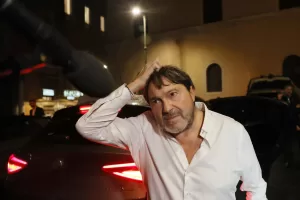 Sigfrido Ranucci alla Manifestazione in sostegno della libertà di stampa ed in solidarietà con il giornalista Sigfrido Ranucci chiamata dal movimento cinque stelle RomaItalia Martedì 21 Ottobre 2025 – Cronaca – (foto di Cecilia Fabiano/ LaPresse)
Sigfrido Ranucci at Demonstration in support of press freedom and in solidarity with journalist Sigfrido Ranucci called by the Five Star Movement RomeItaly Tuesday October 21, 2025 – News – (photo by Cecilia Fabiano/LaPresse) Sigfrido Ranucci alla Manifestazione in sostegno della libertà di stampa ed in solidarietà con il giornalista Sigfrido Ranucci chiamata dal movimento cinque stelle RomaItalia Martedì 21 Ottobre 2025 – Cronaca – (foto di Cecilia Fabiano/ LaPresse)
Sigfrido Ranucci at Demonstration in support of press freedom and in solidarity with journalist Sigfrido Ranucci called by the Five Star Movement RomeItaly Tuesday October 21, 2025 – News – (photo by Cecilia Fabiano/LaPresse)