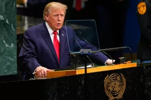 United States President Donald Trump speaks during the 81st session of the United Nations General Assembly at United Nations headquarters, Tuesday, Sept. 22, 2026. (AP Photo/Yuki Iwamura)
Associate Press/ LaPresse
Only Italy and Spain United States President Donald Trump speaks during the 81st session of the United Nations General Assembly at United Nations headquarters, Tuesday, Sept. 22, 2026. (AP Photo/Yuki Iwamura)
Associate Press/ LaPresse
Only Italy and Spain