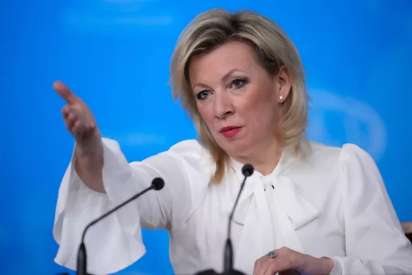 Russia’s Foreign Ministry Spokeswoman Maria Zakharova gestures as she attends Russian Foreign Minister Sergey Lavrov’s annual news conference, in Moscow, on Tuesday, Jan. 20, 2026. (AP Photo/Pavel Bednyakov)





Associate Press/ LaPresse
Only Italy and Spain
