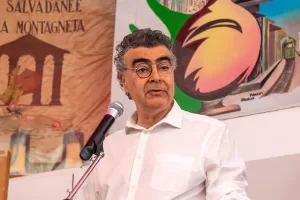Convegno due popoli, due stati, una pace, organizzato da sinistra per Israele al circolo al circolo Caldara. Nella foto Emanuele Fiano