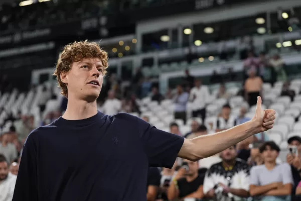 Jannik Sinner before the Serie A soccer match between Juventus Fc and Milan the Juventus Stadium in Turin, north west Italy – September 6, 2026. Sport – Soccer (Photo by Fabio Ferrari/LaPresse) Jannik Sinner before the Serie A soccer match between Juventus Fc and Milan the Juventus Stadium in Turin, north west Italy – September 6, 2026. Sport – Soccer (Photo by Fabio Ferrari/LaPresse)