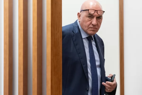Il Ministro della Difesa Guido Crosetto in occasione dell’audizione davanti alle commissioni Esteri e Difesa di Camera e Senato sugli esiti del vertice NATO di Ankara. Senato, Roma Martedì 28 Luglio 2026 (foto Mauro Scrobogna / LaPresse)
Defense Minister Guido Crosetto at the hearing before the Foreign Affairs and Defense Committees of the Chamber of Deputies and the Senate on the outcome of the NATO summit in Ankara. Senate, Rome, Tuesday July 28 2026. (Photo by Mauro Scrobogna / LaPresse) Il Ministro della Difesa Guido Crosetto in occasione dell’audizione davanti alle commissioni Esteri e Difesa di Camera e Senato sugli esiti del vertice NATO di Ankara. Senato, Roma Martedì 28 Luglio 2026 (foto Mauro Scrobogna / LaPresse)
Defense Minister Guido Crosetto at the hearing before the Foreign Affairs and Defense Committees of the Chamber of Deputies and the Senate on the outcome of the NATO summit in Ankara. Senate, Rome, Tuesday July 28 2026. (Photo by Mauro Scrobogna / LaPresse)