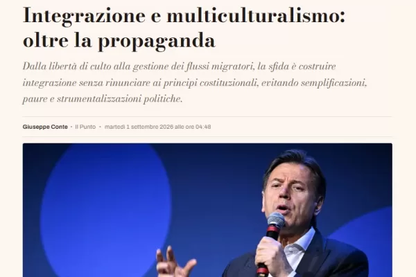 Il Conte dimezzato: una gamba a destra, l’altra a sinistra. E la politica con il piede in due scarpe
