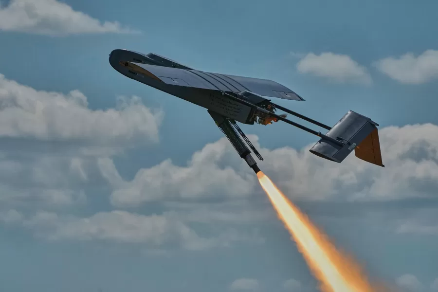 A Ukrainian FP-1 long-range attack drone is launched by the 413th Separate Regiment of Unmanned Systems “Raid” on a deep-strike drone mission to hit Russian targets deep in their territory, in an undisclosed location in Ukraine, Sunday, Aug. 16, 2026. (AP Photo/Efrem Lukatsky)
Associated Press / LaPresse
Only italy and spain A Ukrainian FP-1 long-range attack drone is launched by the 413th Separate Regiment of Unmanned Systems “Raid” on a deep-strike drone mission to hit Russian targets deep in their territory, in an undisclosed location in Ukraine, Sunday, Aug. 16, 2026. (AP Photo/Efrem Lukatsky)
Associated Press / LaPresse
Only italy and spain
