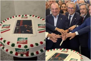 Berlusconi avrebbe compiuto 90 anni, Forza Italia lo celebra a Napoli Berlusconi avrebbe compiuto 90 anni, Forza Italia lo celebra a Napoli
