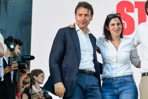GIUSEPPE CONTE M5S, ELLY SCHLEIN SEGRETARIA PD GIUSEPPE CONTE M5S, ELLY SCHLEIN SEGRETARIA PD