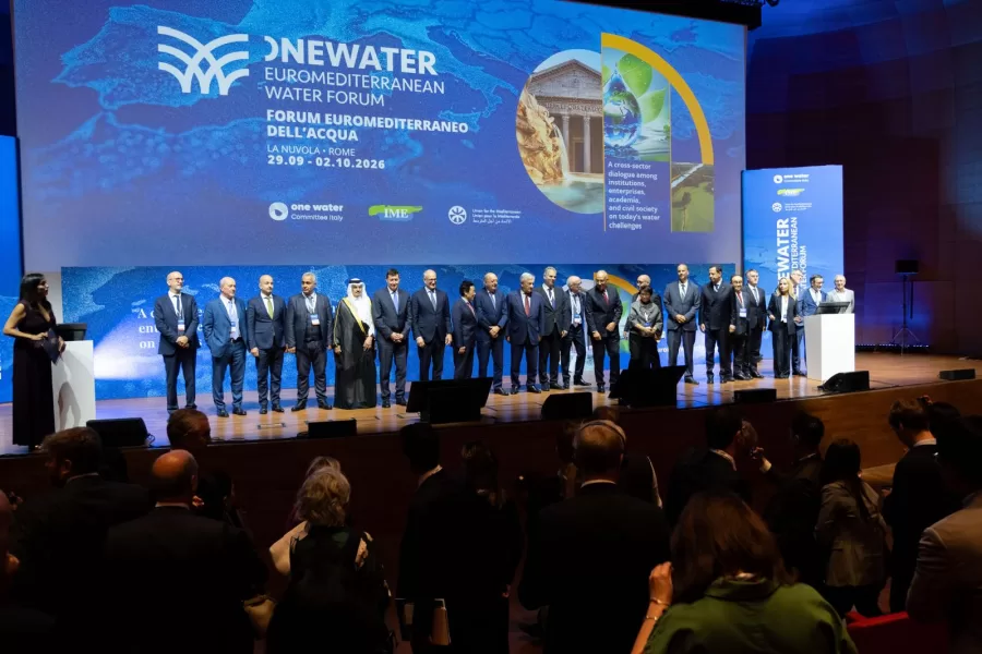 Una nuova agenda per il Mediterraneo: sicurezza investimenti e cooperazione sulla gestione dell’acqua